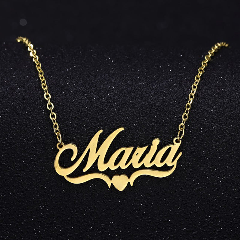 Heart Personalized Necklace