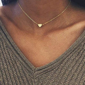 Heart Chain Link Necklace